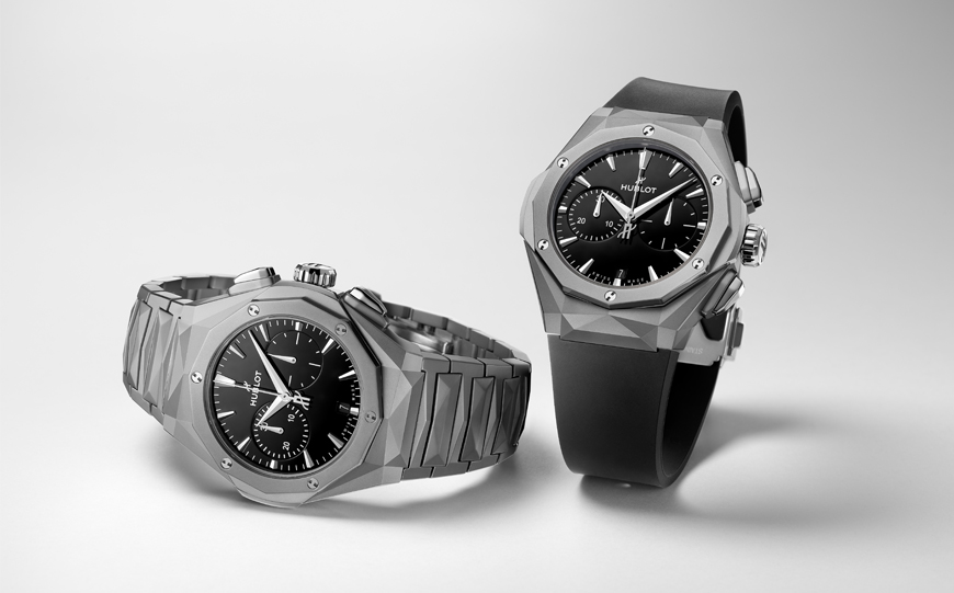 Nuevo Classic Fusion Chronograph Orlinski Titanium de Hublot