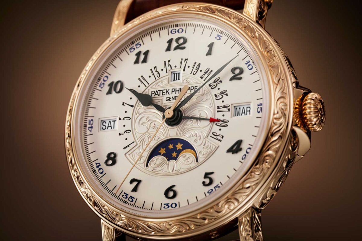 Calendario perpetuo retrógrado Alta Artesanía referencia 5160/500 de Patek Philippe