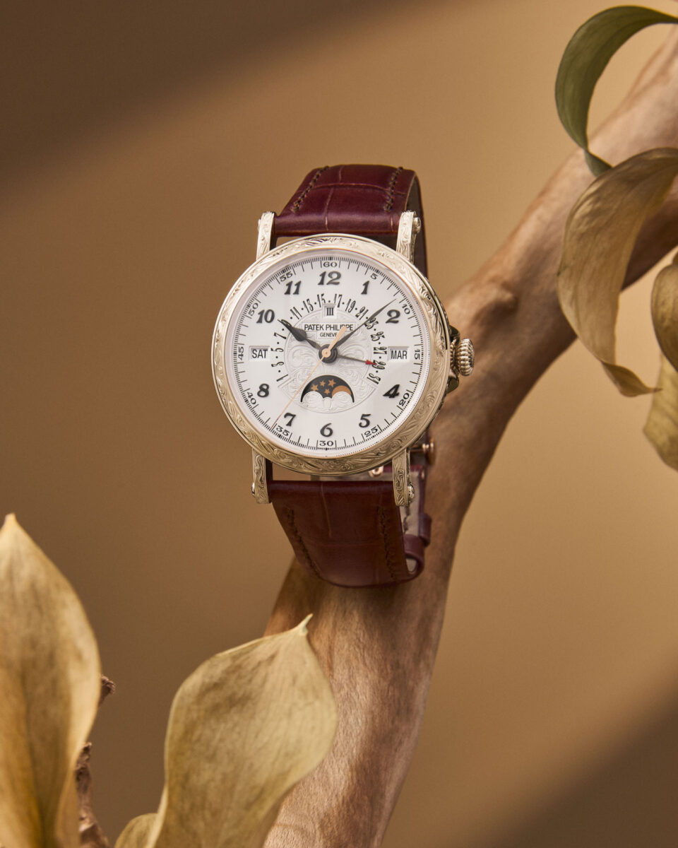 Calendario perpetuo retrógrado Alta Artesanía referencia 5160/500 de Patek Philippe
