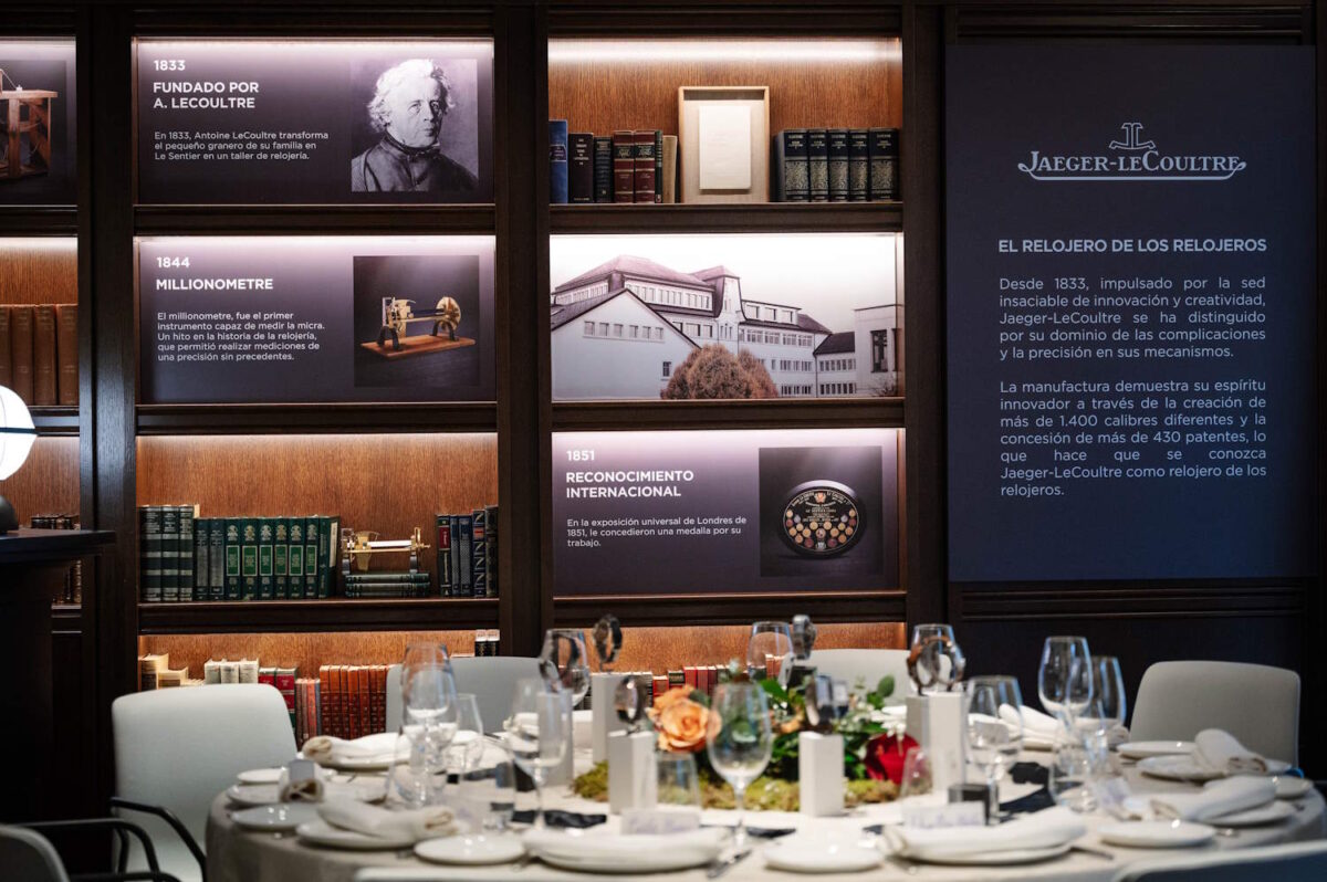 Evento Jaeger-LeCoultre y Miguel Muñoz