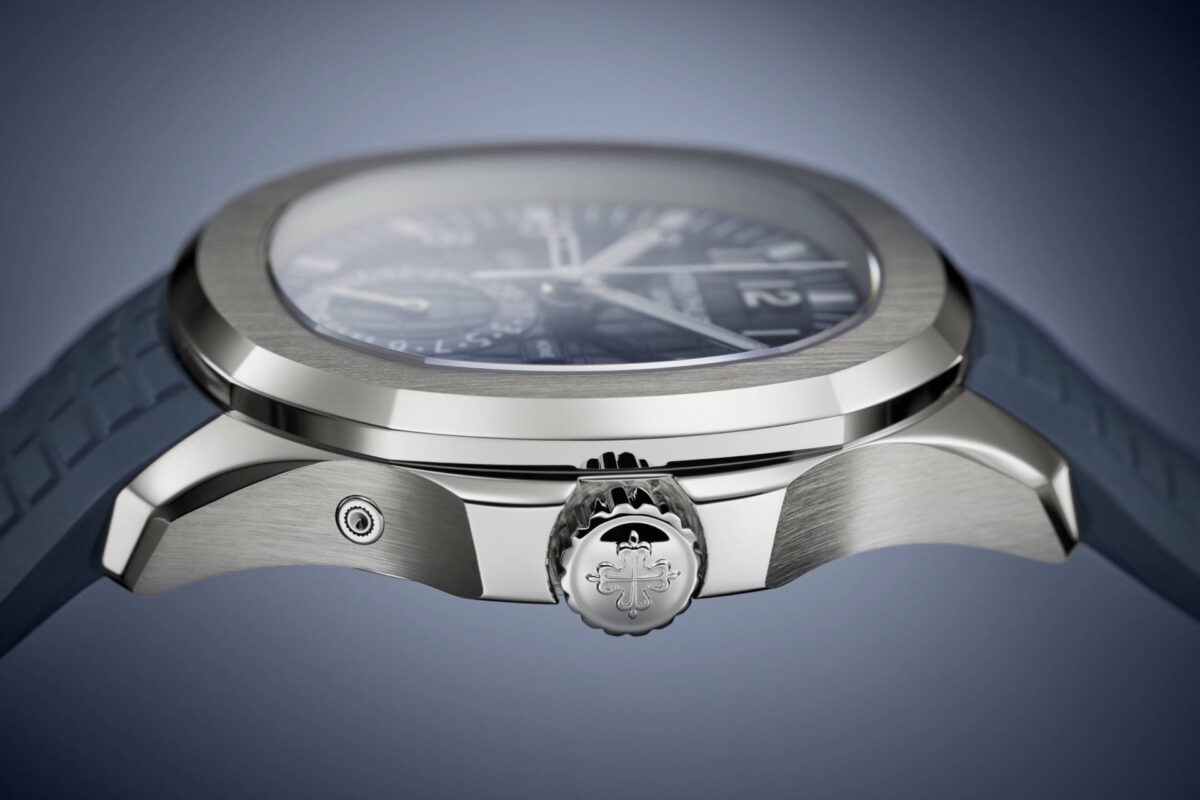 Aquanaut Travel Time referencia 5164G-001 de Patek Philippe