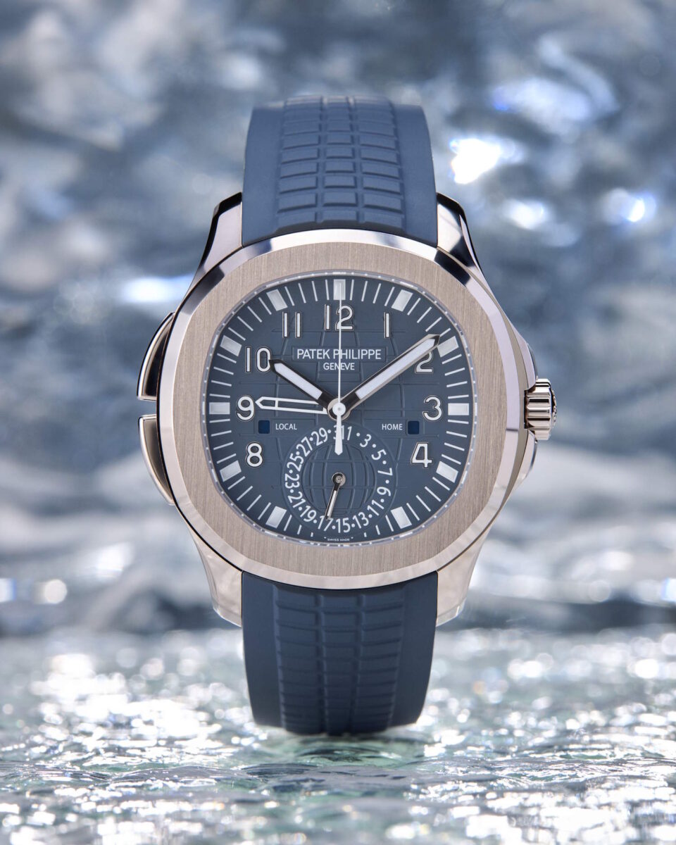 Aquanaut Travel Time referencia 5164G-001 de Patek Philippe